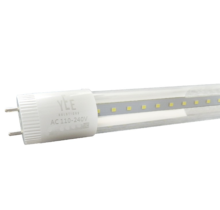 Tubo LED 18w Transparente Doble contacto YEE